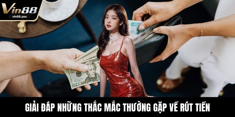 Giải đáp những thắc mắc thường gặp về rút tiền